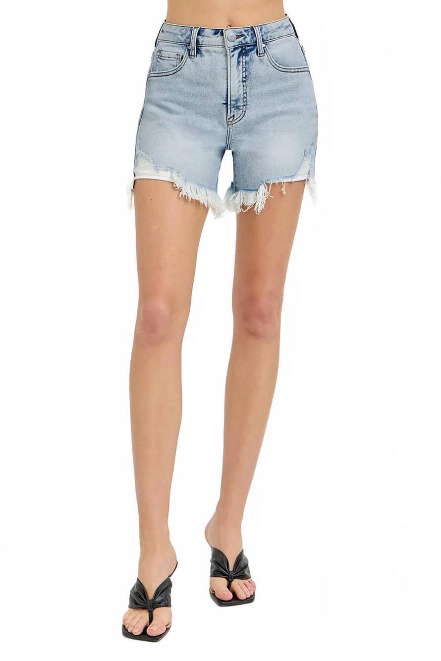 NEW RISEN killer shorts in light wash